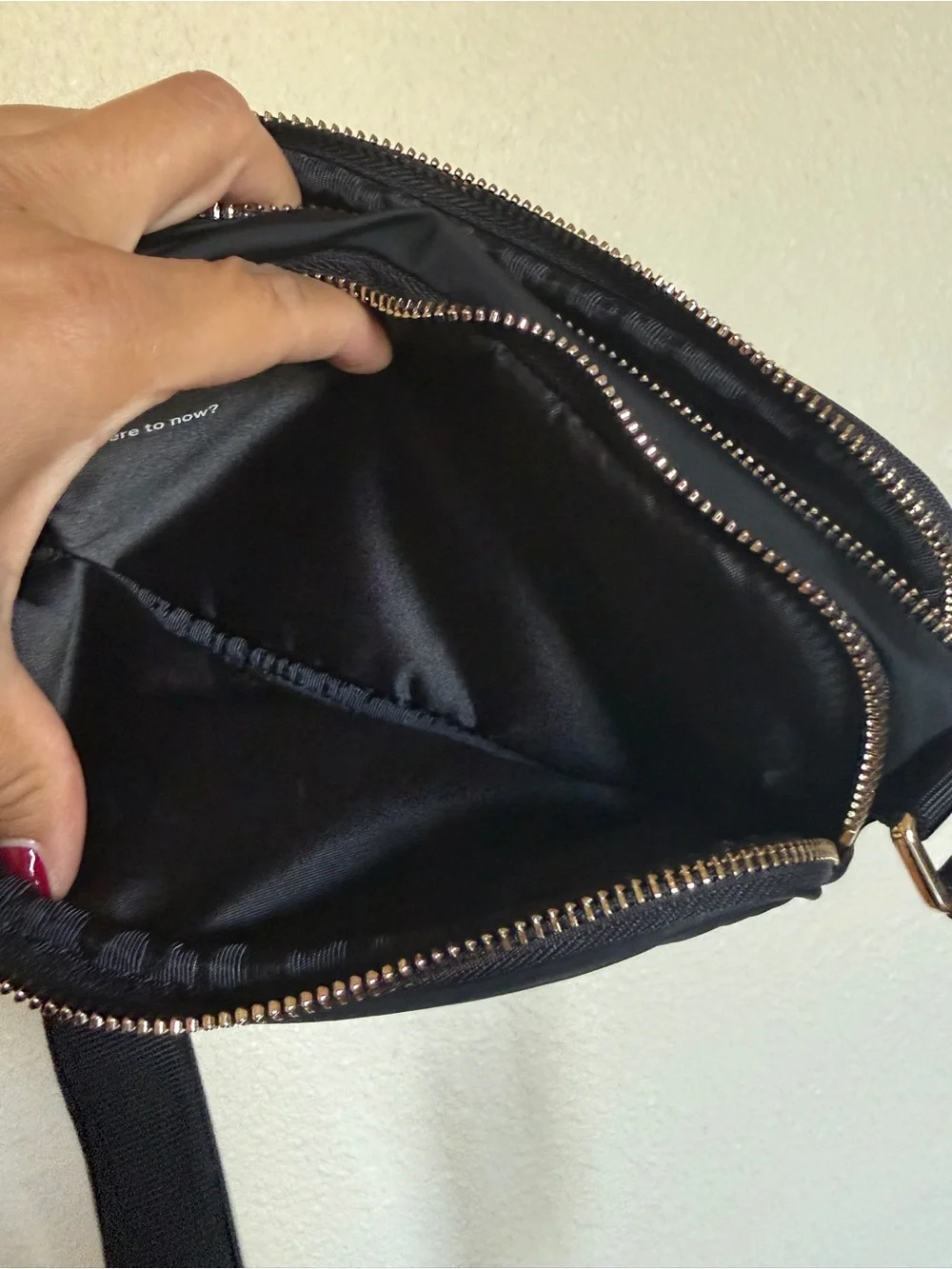 Lululemon Black Crossbody Bag
